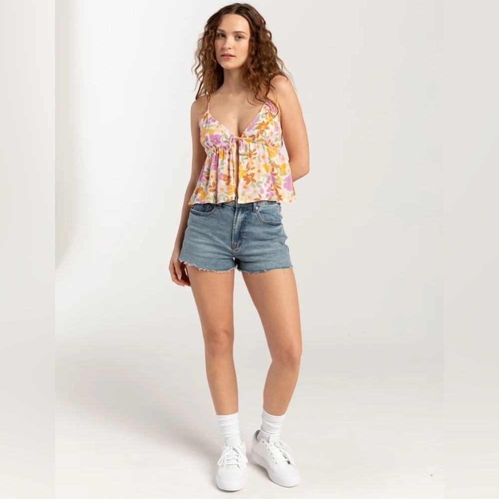 NWT - BILLABONG Happy Day Flyaway Women's Top - Size XL - Picture 6 of 6